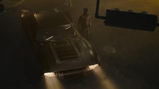 The New Batmobile Looks Like An Old Barracuda With An RV Engine In The Trunk